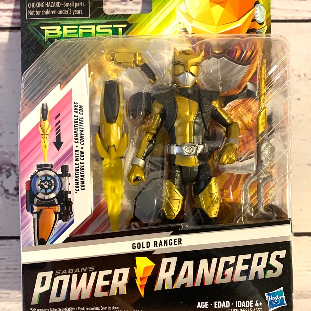 Gold Ranger Beast Power Rangers
